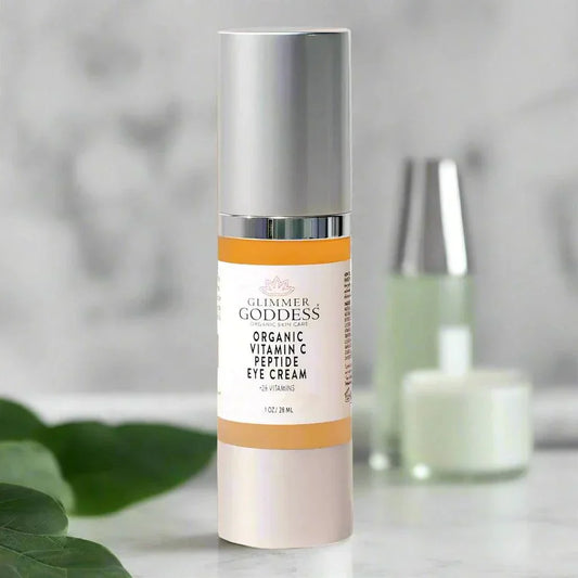 Organic Vitamin C Peptide Eye Serum - Diminish Dark Circles - Opal Accents