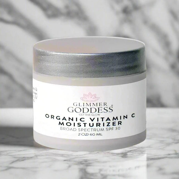 Organic Vitamin C Face Cream SPF 30 - Brightens & Tightens